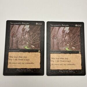 2X Yawgmoth's Bargain Urza's Destiny Regular